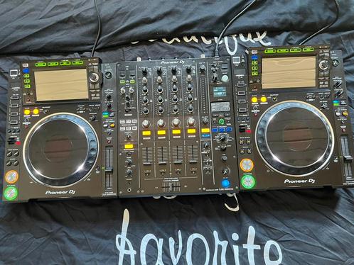 2X CDJ-2000 Nexus2 & DJM-900 Nexus2 / DJ-set, Muziek en Instrumenten, Dj-sets en Draaitafels, Gebruikt, Dj-set, Pioneer, Ophalen