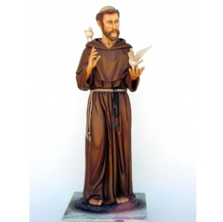 Saint St. Francis of Assisi 5.5 ft. hoogte 175 cm, Verzamelen, Beelden en Beeldjes, Nieuw, Ophalen
