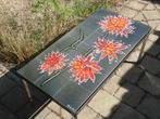 Vintage keramische tegeltafel Adri., Huis en Inrichting, Tafels | Salontafels, Ophalen, Gebruikt