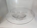 Val Saint Lambert LUXVAL Coupe wit Nymphea, Antiek en Kunst, Ophalen