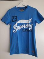 T-shirt heren Superdry maat XS, Comme neuf, Bleu, Taille 46 (S) ou plus petite, Enlèvement ou Envoi