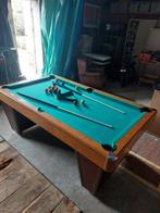 Mooi oude Pool tafel, Sport en Fitness, Ophalen, Gebruikt