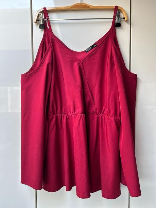 Blouse rouge aux épaules dégagées Shein Curve - Taille XL --, Vêtements | Femmes, Blouses & Tuniques, Comme neuf, Taille 46/48 (XL) ou plus grande