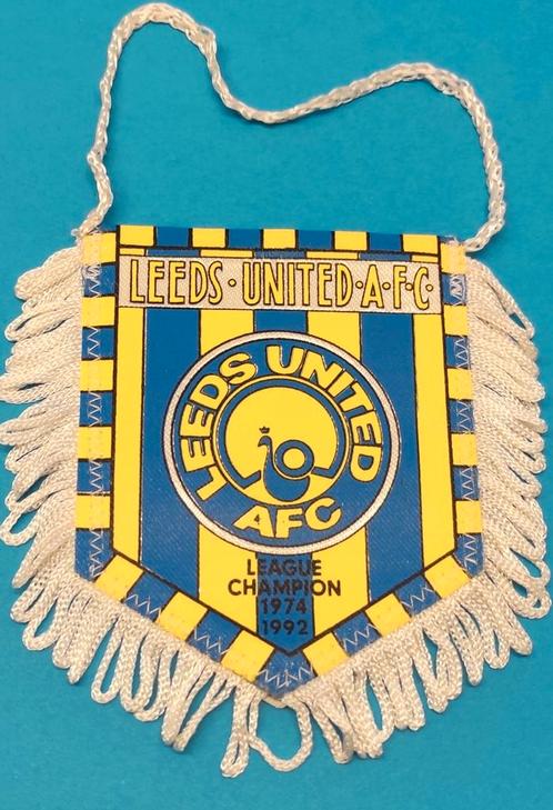 Belle bannière de football vintage de l'AFC 1992 de Leeds Un, Collections, Articles de Sport & Football, Comme neuf, Enlèvement ou Envoi
