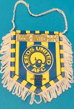 Leeds United AFC 1992 prachtig vintage vaantje voetbal, Ophalen of Verzenden, Zo goed als nieuw