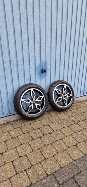 Jantes Gyronetics Diamond Yamaha Aerox Nitro *pneus neufs*, Enlèvement, Utilisé, Aerox