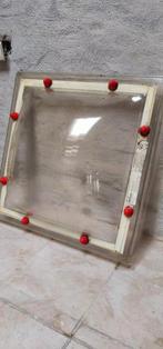 Lichtkoepel Skylux dubbelwandig 70x70 met houten opstand, Ophalen, Minder dan 80 cm, Minder dan 80 cm, Dubbelglas