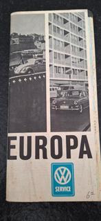 Volkswagen kaart met werkplaatsen anno 1962, Fietsen en Brommers, Ophalen of Verzenden, Zo goed als nieuw