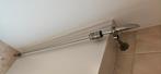 Gordijnroede , gordijnstok , rail inox 180cm, Huis en Inrichting, Stoffering | Gordijnen en Lamellen, Ophalen of Verzenden, Zo goed als nieuw