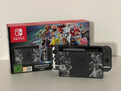 Nintendo Switch v1 Edition Super Smash Bros. Ultimate - RARE, Consoles de jeu & Jeux vidéo, Consoles de jeu | Nintendo Switch