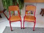 Kinderstoelen school stoelen vintage, Gebruikt, Ophalen