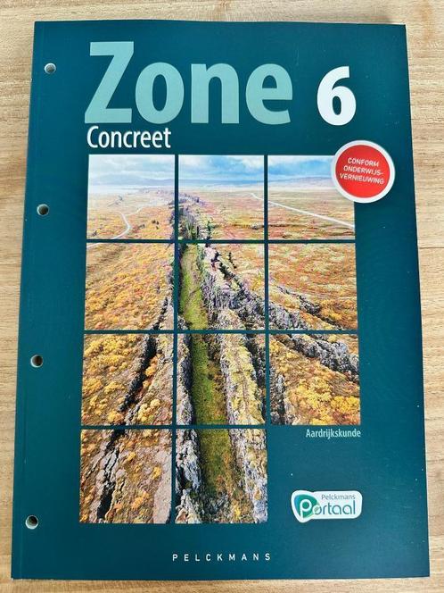 Zone Concreet 6 Leerwerkboek (incl. Pelckmans Portaal), Boeken, Schoolboeken, Zo goed als nieuw, Aardrijkskunde, Ophalen of Verzenden