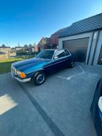 Mercedes-Benz W123 280CE, Auto's, Automaat, Achterwielaandrijving, Blauw, Leder en Stof