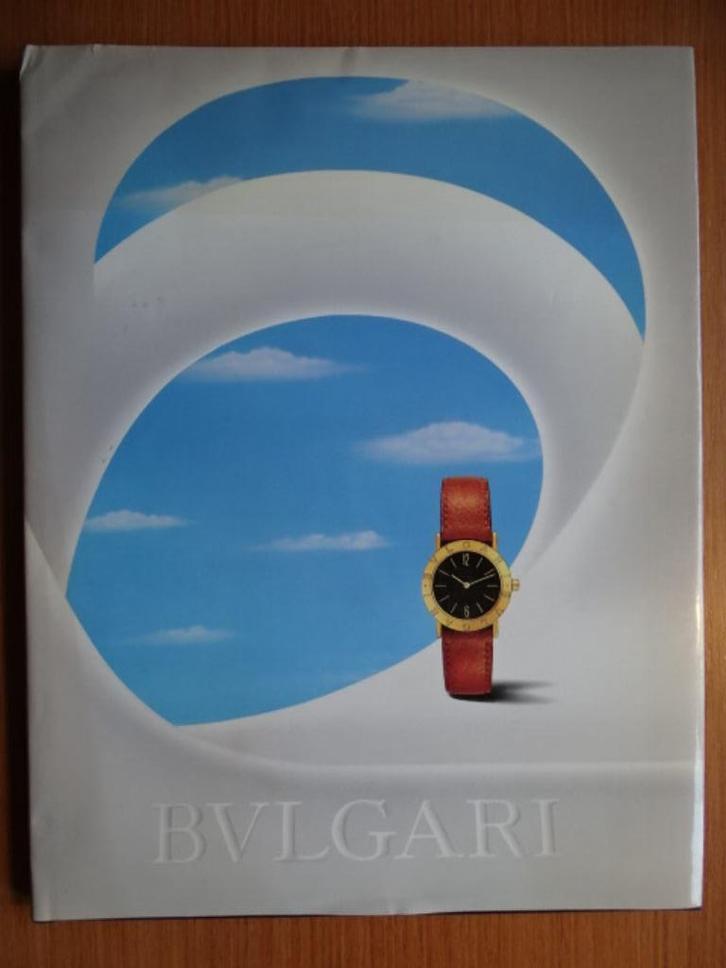 Bulgari - catalogusboek - horloges & accessoires, Handtassen en Accessoires, Horloges | Antiek, Polshorloge, Overige merken, Ophalen of Verzenden