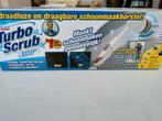 Turbo scrub schoonmaakborstel, Ophalen