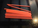 PLASTIC ANTENNES FLUO ORANJE, Ophalen of Verzenden, Nieuw, Overige typen