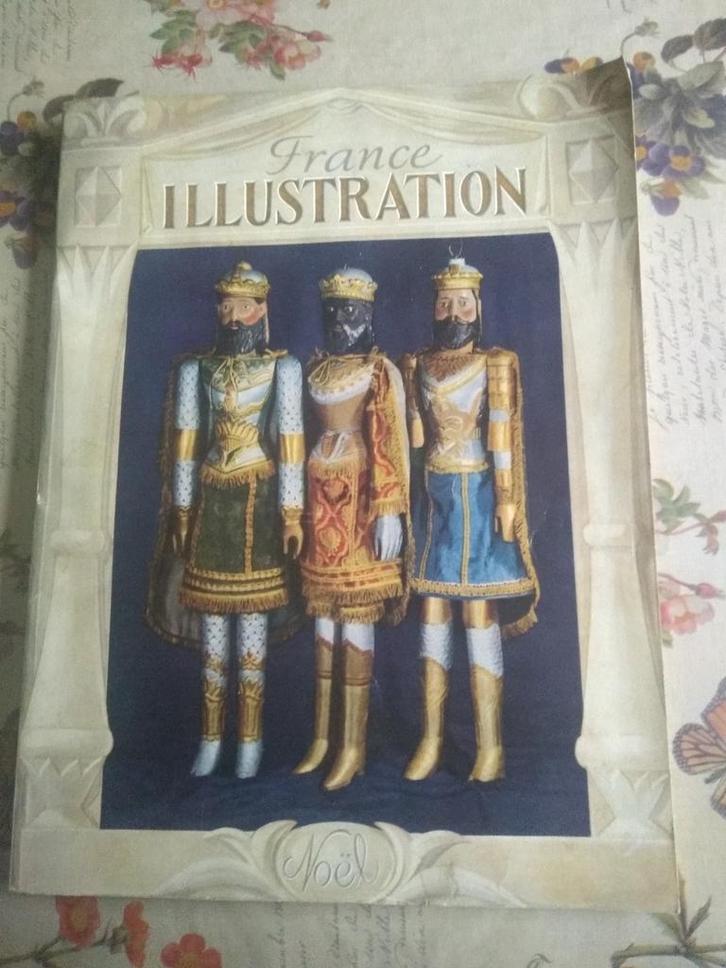 vintage tijdschrift France  l'illustration  Noël 1948, Verzamelen, Tijdschriften, Kranten en Knipsels, Tijdschrift, 1940 tot 1960