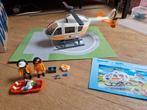 Playmobil 70048 helikopter 1ste hulp, Kinderen en Baby's, Speelgoed | Playmobil, Ophalen, Zo goed als nieuw