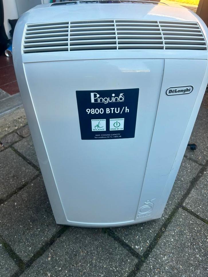 Delonghi airco 9800 btu/h, Elektronische apparatuur, Airco's, Zo goed als nieuw, Mobiele airco, Ophalen