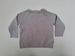 Mt 80 Lila fijn gebreid truitje, Kinderen en Baby's, Babykleding | Maat 80, C&A, Ophalen of Verzenden, Zo goed als nieuw, Truitje of Vestje