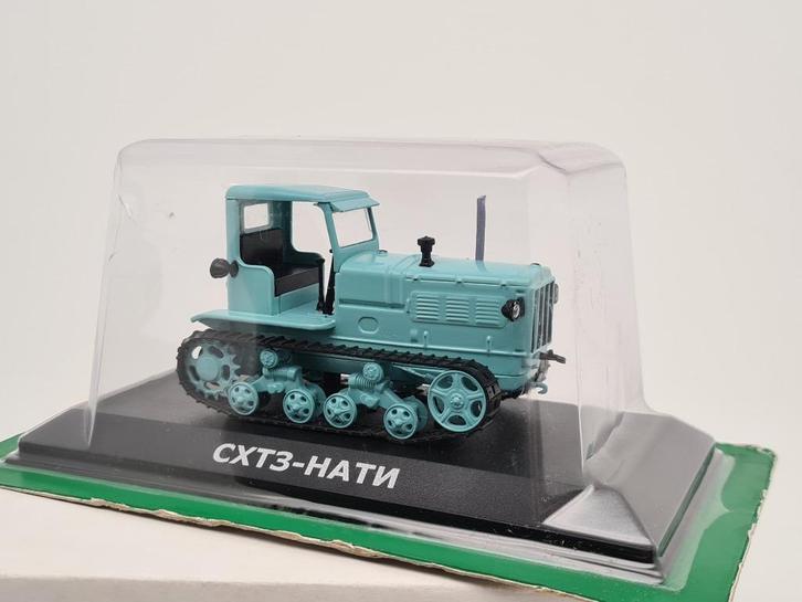 SHTZ Nati Rupsvoertuig USSR Rusland Sovjet Unie 1/43, Hobby en Vrije tijd, Modelauto's | 1:43, Zo goed als nieuw, Tractor of Landbouw