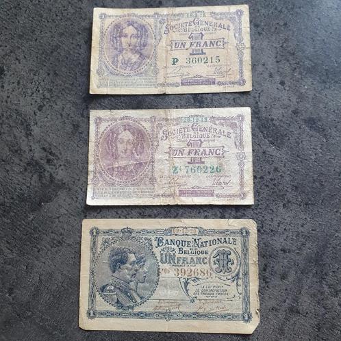 Lot de 62 billets belges anciens, Collections, Collections Autre, Utilisé, Enlèvement ou Envoi