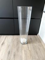 grote glazen vaas, Comme neuf, Enlèvement, 50 à 75 cm