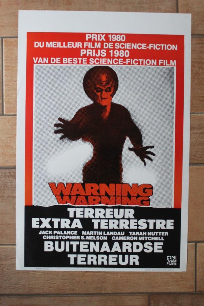 filmaffiches Without Warning 1980 filmposter, Verzamelen, Posters, Zo goed als nieuw, Film en Tv, A1 t/m A3, Rechthoekig Staand