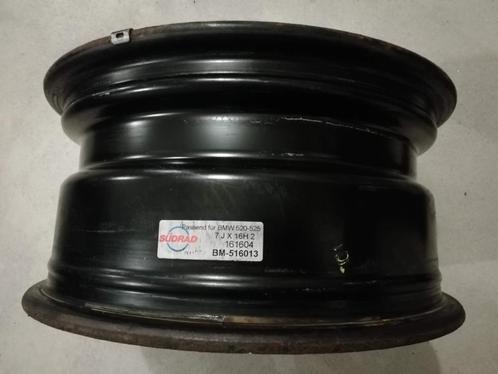 4x Stalen velgen 7Jx16 ET20 voor de BMW 520 - 525, Auto-onderdelen, Banden en Velgen, Velg(en), 16 inch, Personenwagen, Gebruikt