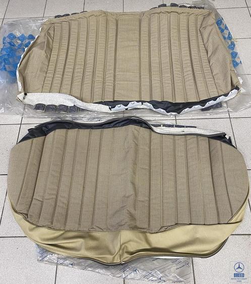 NOS bekledingshoes set achterbank crème Mercedes-Benz W201, Auto-onderdelen, Interieur en Bekleding, Mercedes-Benz, Nieuw, Ophalen of Verzenden