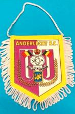 RSC Anderlecht 1980s prachtig vintage voetbal vaantje, Verzamelen, Ophalen of Verzenden, Zo goed als nieuw
