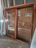 Hefschuifraam van Meranti, Doe-het-zelf en Bouw, Raamkozijnen en Schuifdeuren, Ophalen, Gebruikt, Overige typen, 150 tot 225 cm