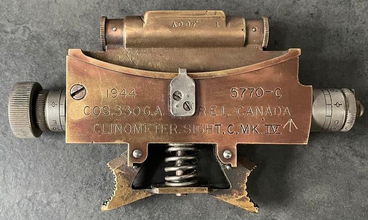 Canadese Clinometer 1944, Collections, Objets militaires | Seconde Guerre mondiale, Enlèvement ou Envoi