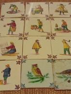 Douze carreaux manufacture royale de Delft, Enlèvement