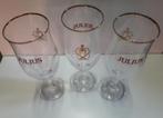 bierglazen Julius, Verzamelen, Ophalen of Verzenden, Nieuw, Bierglas