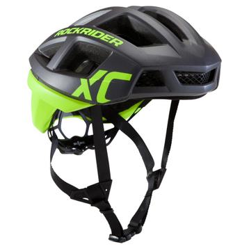 Fietshelm MTB Rockrider XC neongeel  beschikbaar voor biedingen