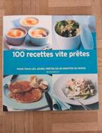 Livre de cuisine Weight Watchers "100 recettes votes prêtes", Boeken, Ophalen of Verzenden, Zo goed als nieuw