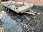 3 asser aanhangwagen, Auto diversen, Aanhangers en Bagagewagens, Ophalen, Gebruikt
