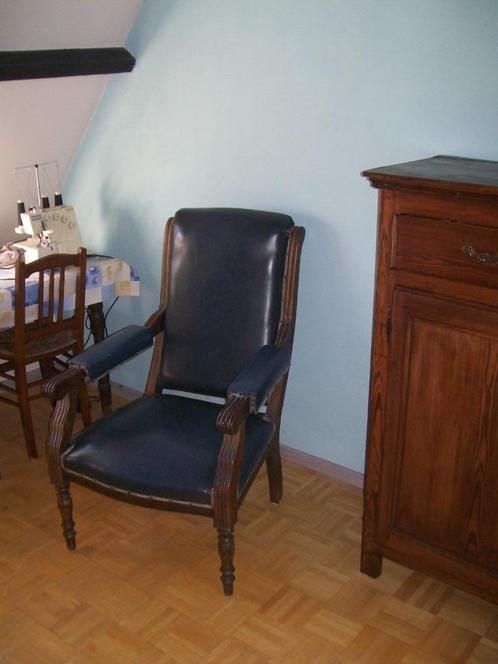Oude zetel met relaxfunctie, Huis en Inrichting, Zetels | Zetels, Gebruikt, Ophalen