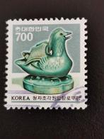 Zuid-Korea 1983 - kunst - vogels, mandarijneend, Ophalen of Verzenden, Gestempeld, Oost-Azië