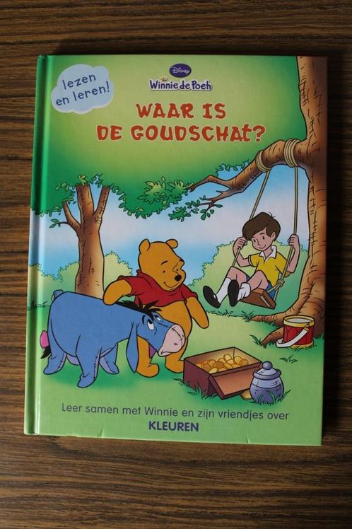 Disney lezen en leren Winnie de Poeh Waar is de goudschat?, Livres, Livres pour enfants | Jeunesse | Moins de 10 ans, Comme neuf