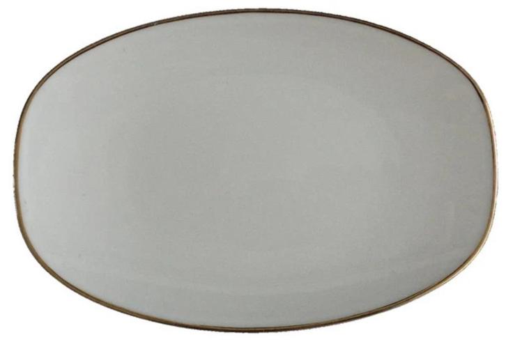 Hutschenreuther Hohenberg serveerschaal 21,5x14,5cm porselei, Huis en Inrichting, Keuken | Servies, Zo goed als nieuw, Verzenden
