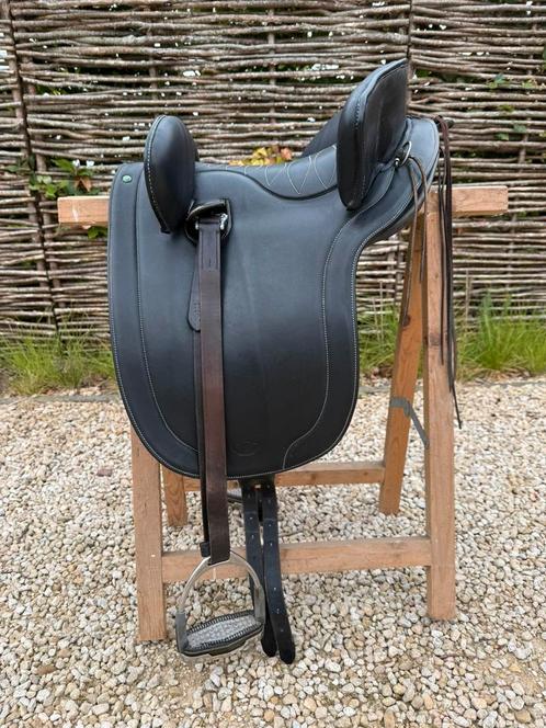 Marjoman Spaans dressuur wandel zadel, Dieren en Toebehoren, Paarden en Pony's | Zadels, Gebruikt, Dressuur, Ophalen