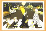 Death NY serigrafie Family Simpson on Abbey Road - klein get, Verzenden