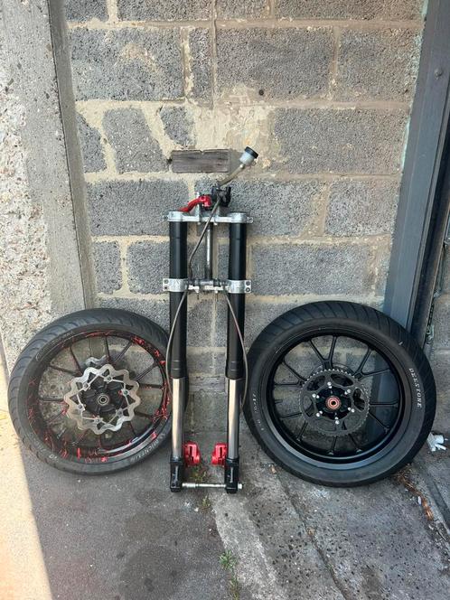 Marzocchi usd dubbele remschijven met velgenset!, Fietsen en Brommers, Brommeronderdelen | Algemeen, Nieuw, Frame, Ophalen