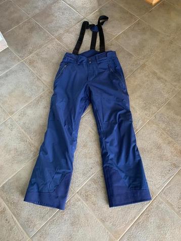 Blauwe skibroek maat M beschikbaar voor biedingen