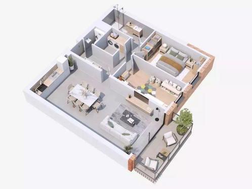 Appartement te koop in Limbourg, 2 slpks, Immo, Huizen en Appartementen te koop, Appartement