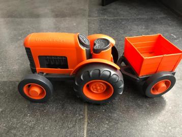 Tractor oranje