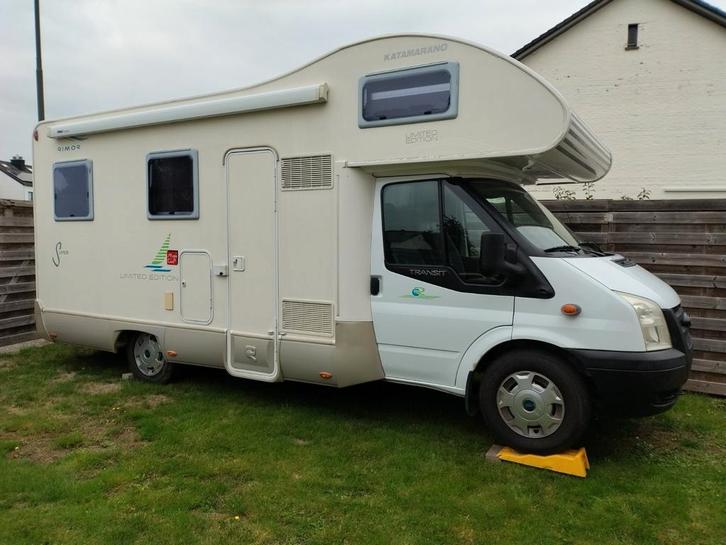 Mobilhome Katamarano limited Edition BJ 2012, Caravans en Kamperen, Mobilhomes, Particulier, tot en met 5, Alkoof, Ford, Ford