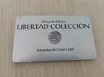 Banco de Mexico Libertad coleccion set 1992, Setje, Zilver, Ophalen, Midden-Amerika